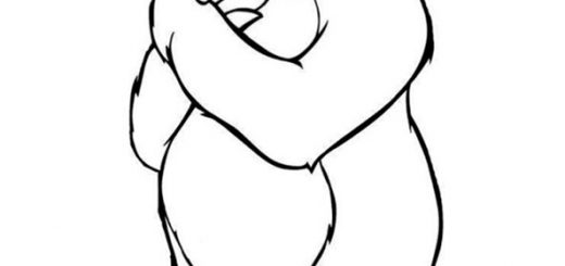 Ausmalbilder Mascha und Der Bär 7