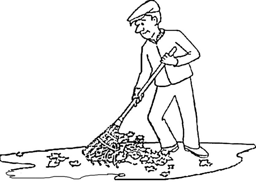 Herbst zum ausmalen 7